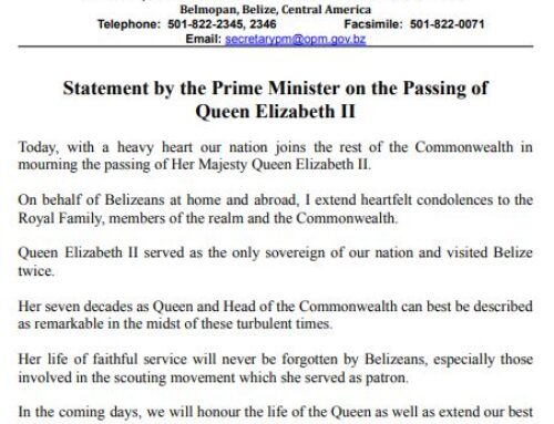 Statement By The Prime Minister On The Passing Of Queen Elizabeth II